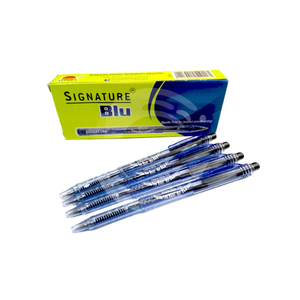Signature Blue Ball pen