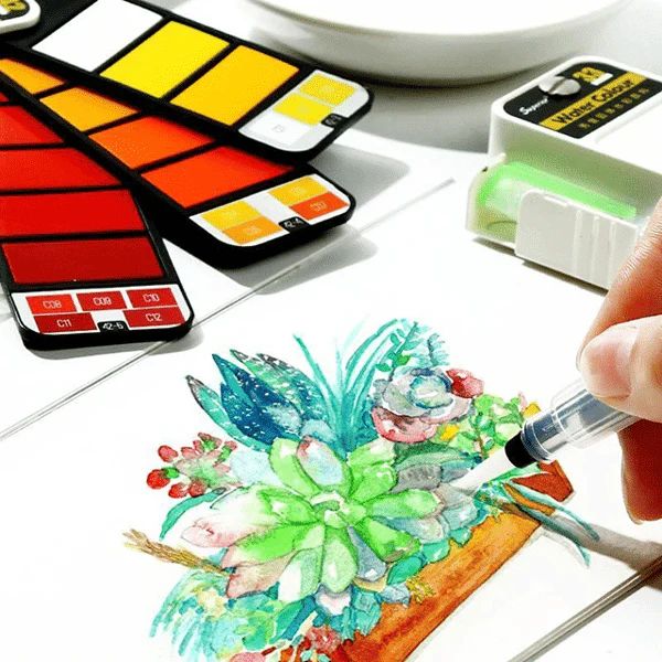 VividHue Watercolors