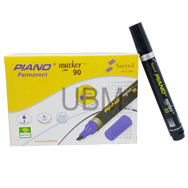 Piano Permanent Marker (Round Tip)