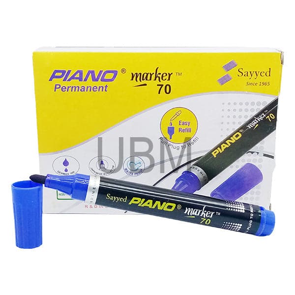 Piano Permanent Marker (Round Tip)