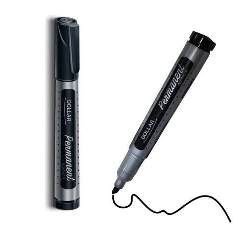 Dollar Permanent Marker (Round Tip)