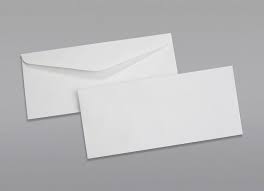 White Envelope legal Size