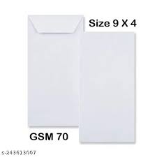 White Envelope 9x4 70g [IS][1Pc]