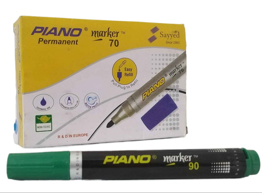 Piano Permanent Marker (Round Tip)
